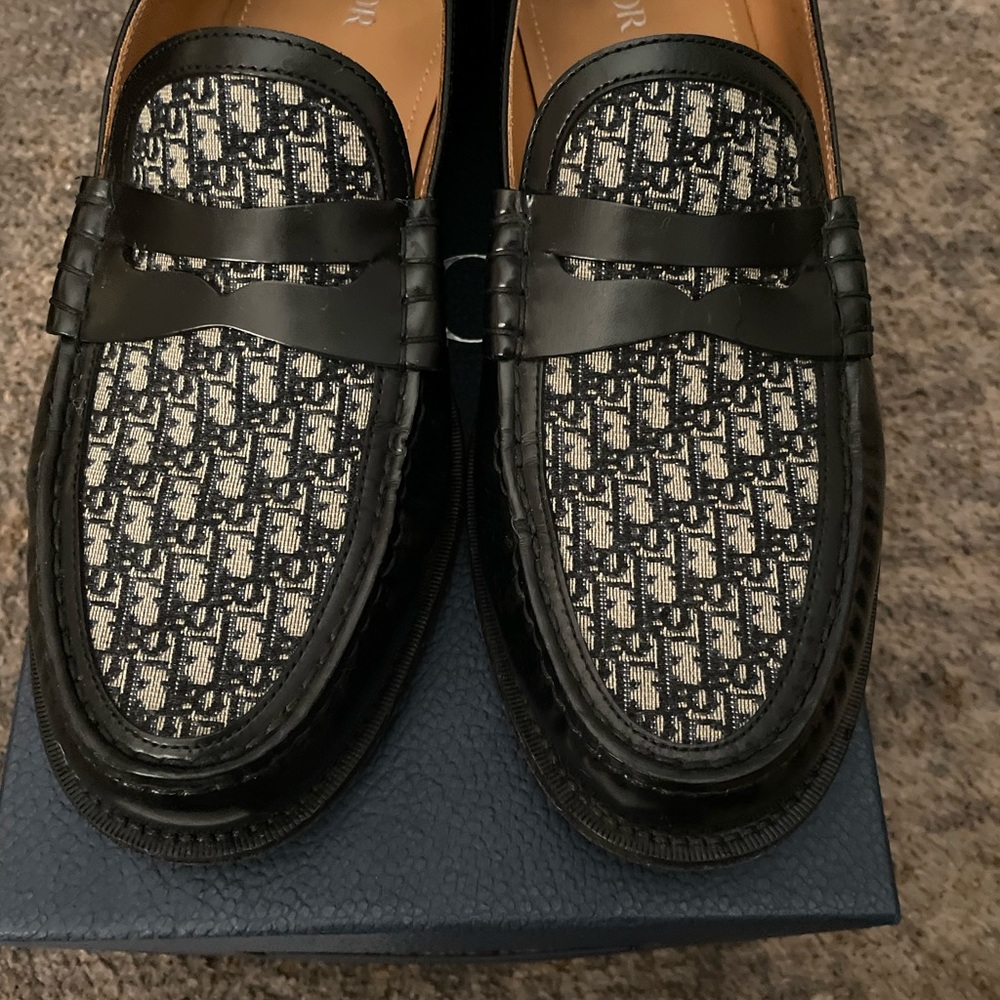 Dior Black and White Athletic Shoes